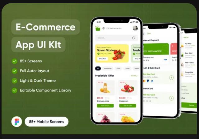 Grocery Shop UI Kit