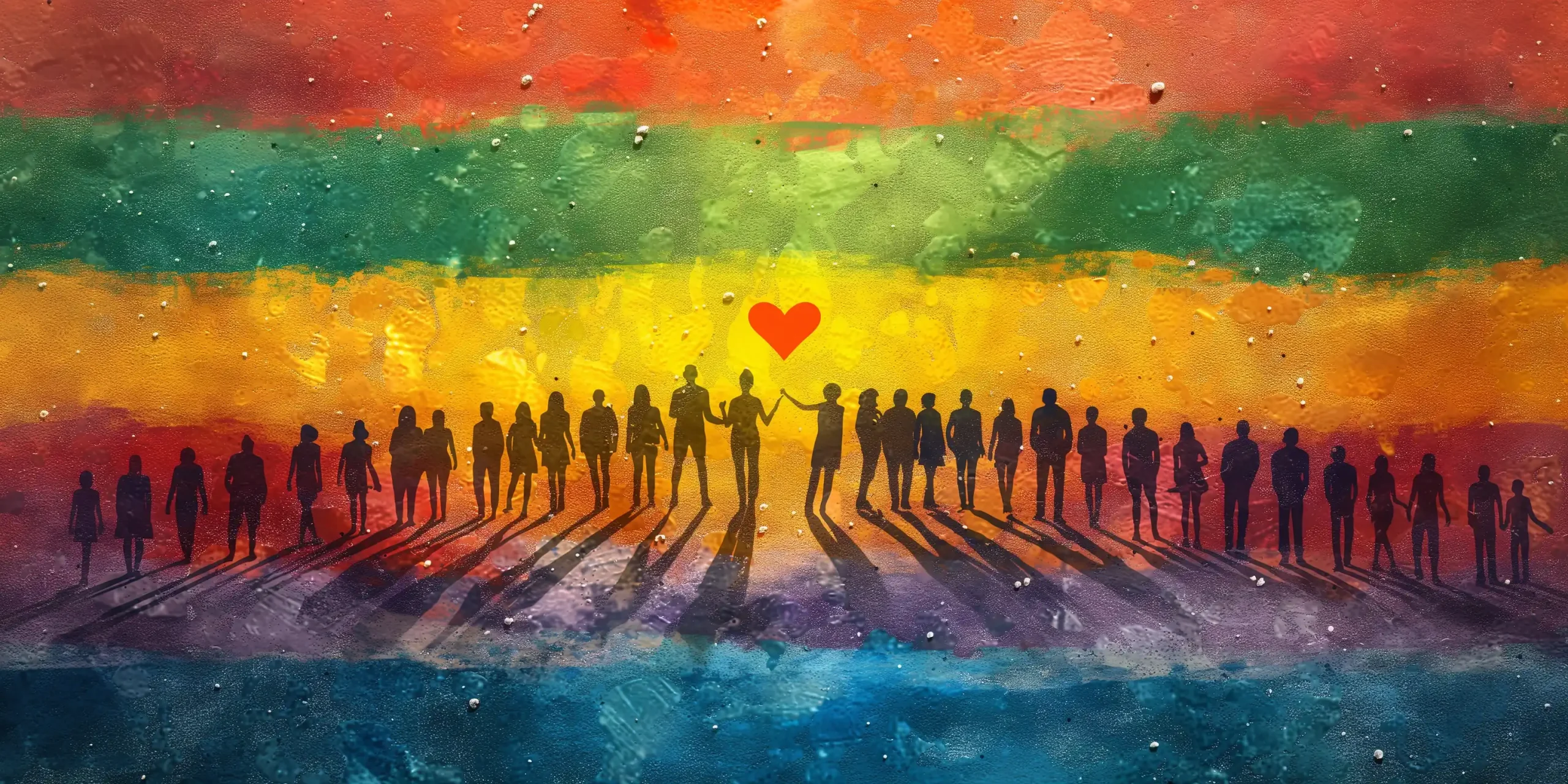 Pride Pop Art Banner Midjourney 提示词生成效果