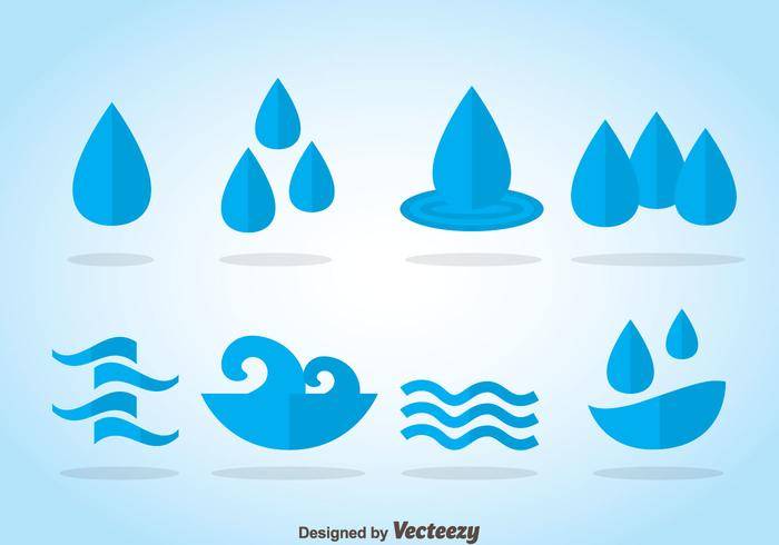 水蓝色图标