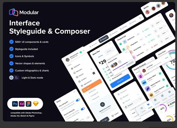 Modular - UI Styleguide & Composer
