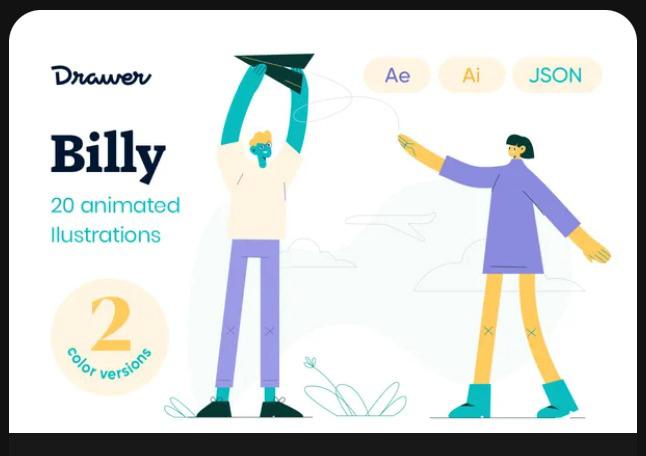 Billy - Animated illustrations