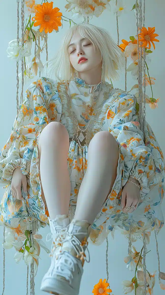 Avant-Garde Vogue Model Photography Midjourney提示词