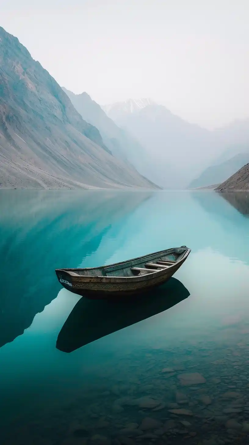 Suha Lake National Geographic Midjourney提示词