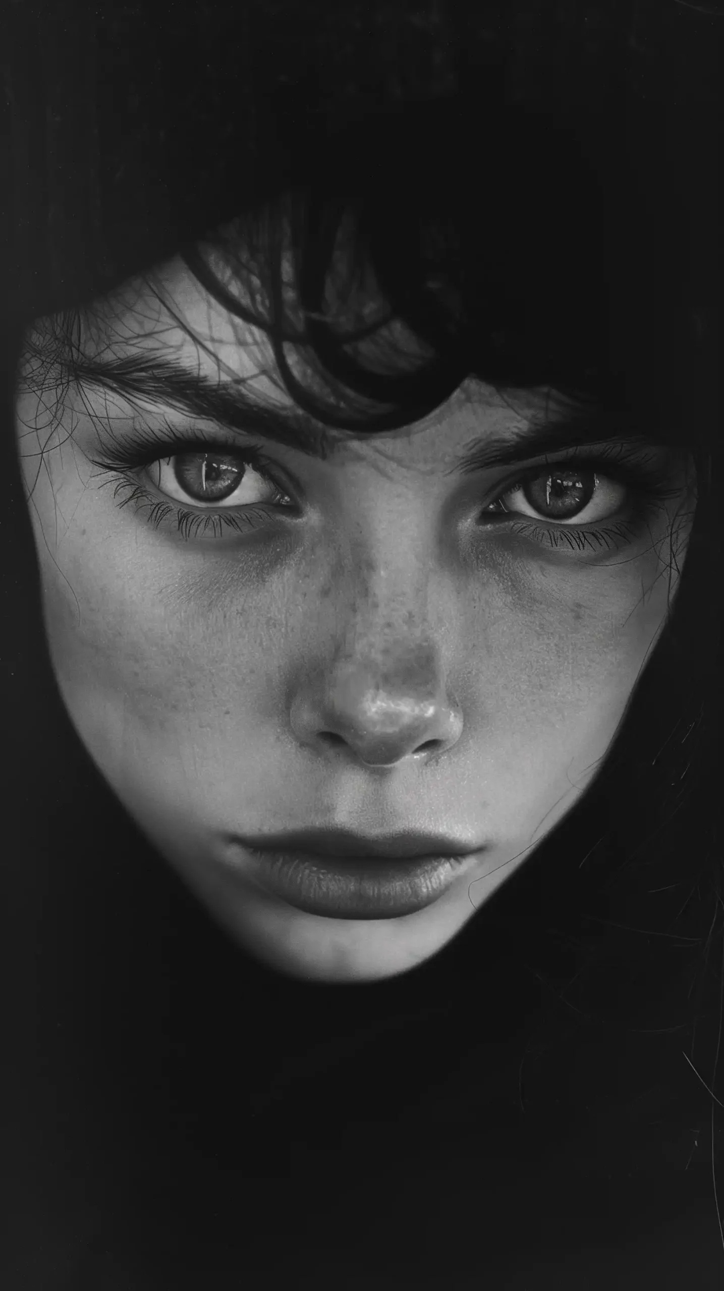Psychotic Woman Portrait – Cinematic Photography Midjourney提示词