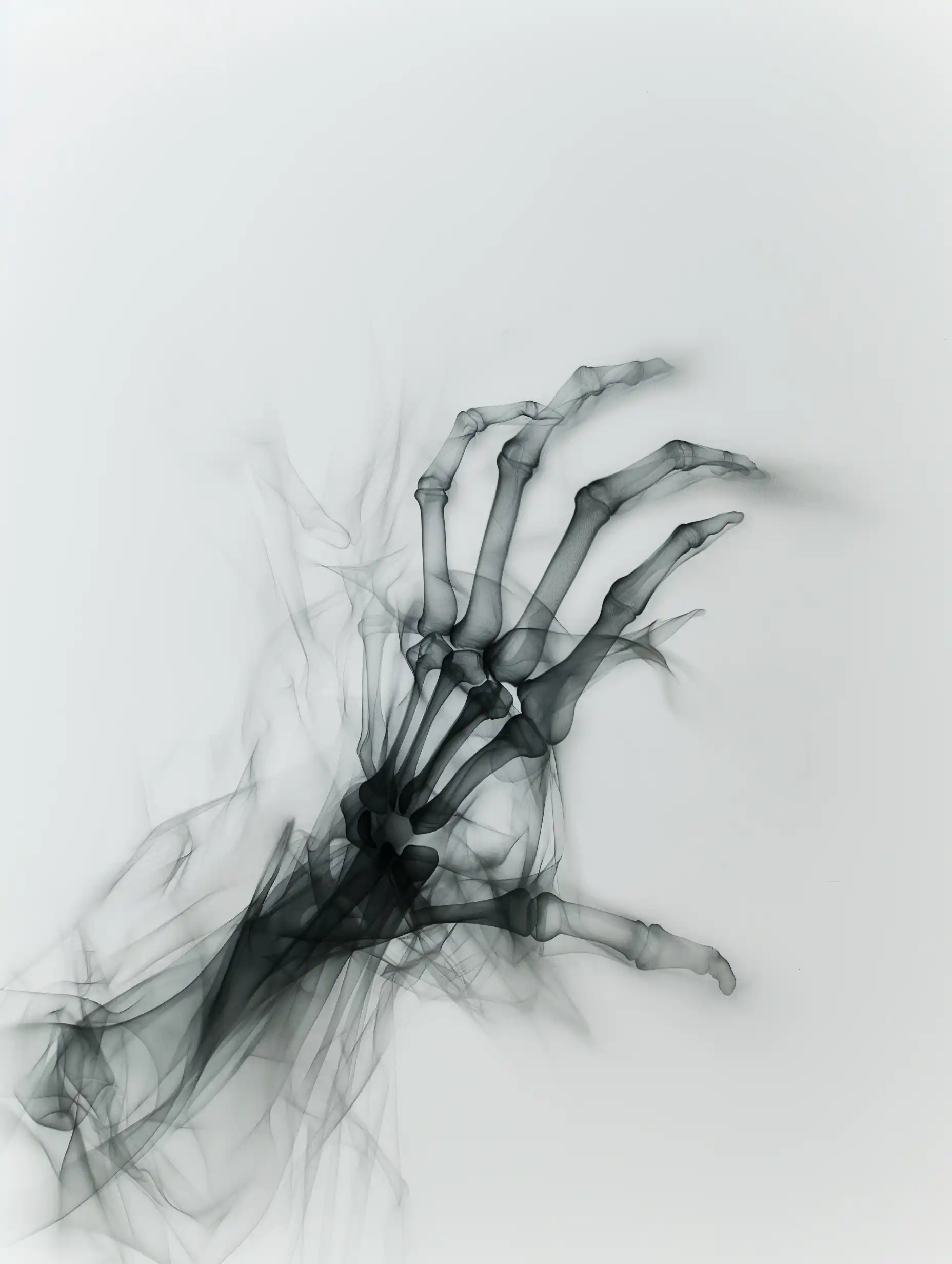 Frosted Glass X-Ray Photo Midjourney提示词
