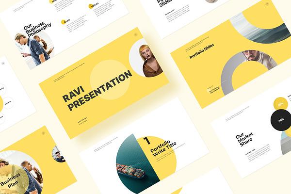 RAVI - Minimalist Presentation