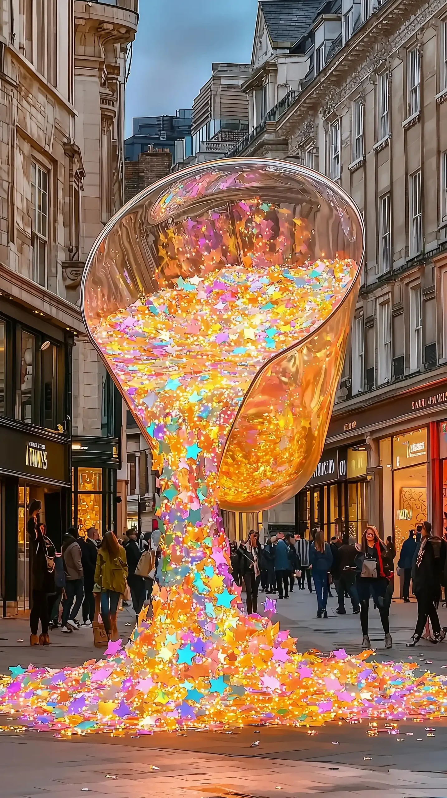 Transparent Cup Installation Midjourney提示词