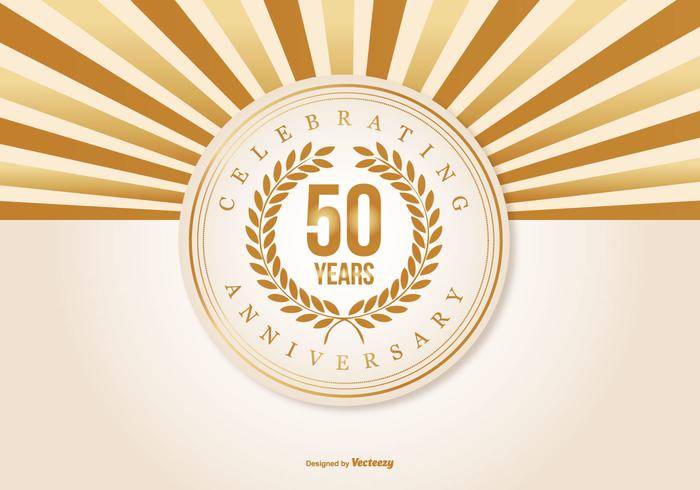 美丽的50年周年图