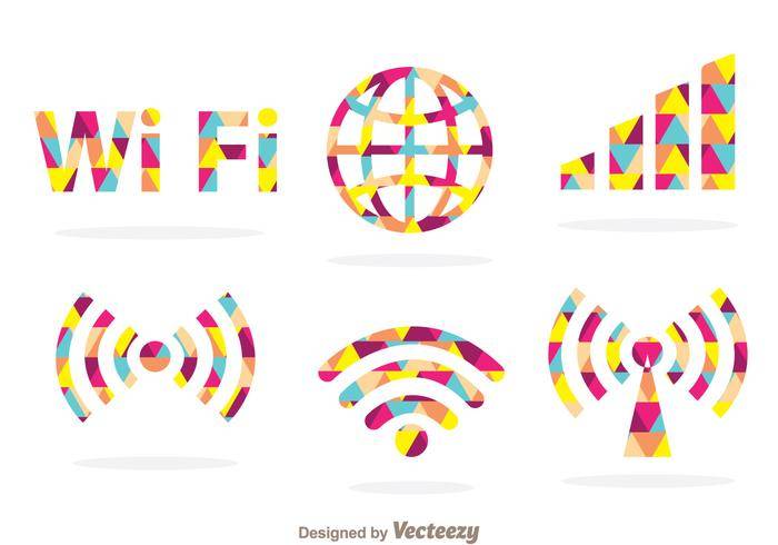 多彩的Wifi符号