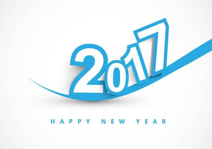 2017年快乐新年贺卡