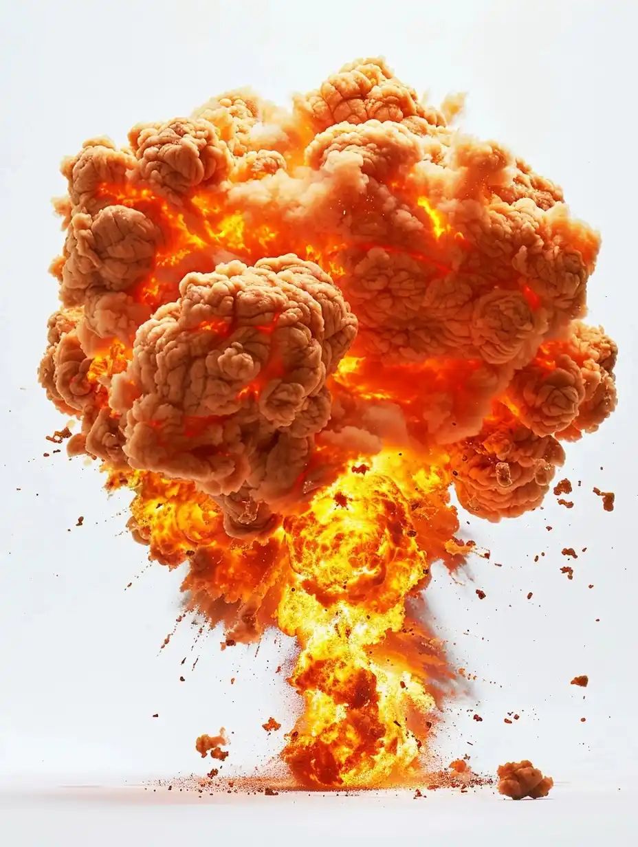 Raw Explosion Shockwave Midjourney提示词