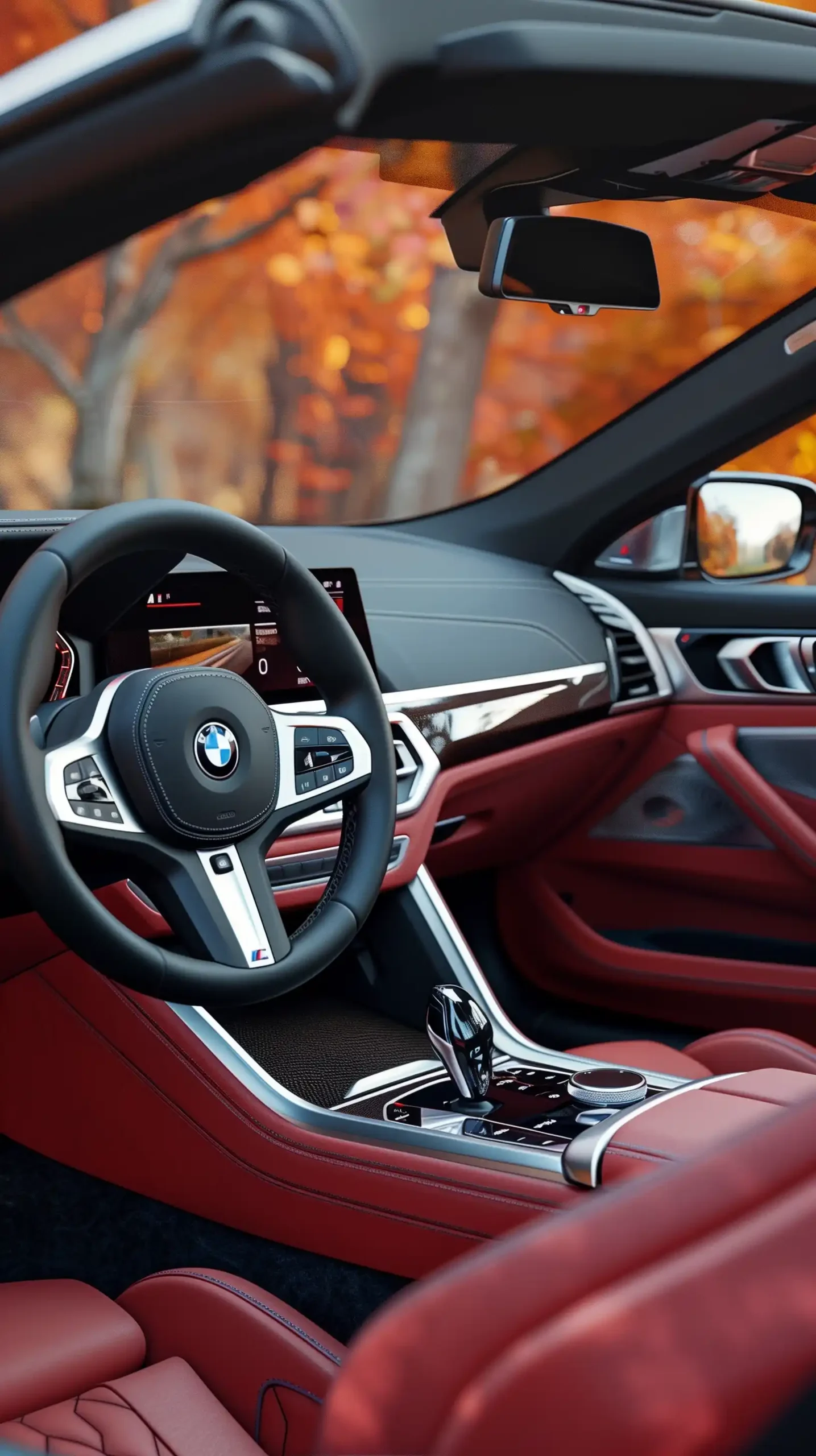 Ultra-Realistic BMW M8 Interior Midjourney提示词