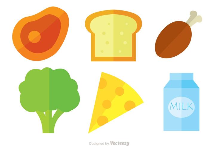 食物矢量图标