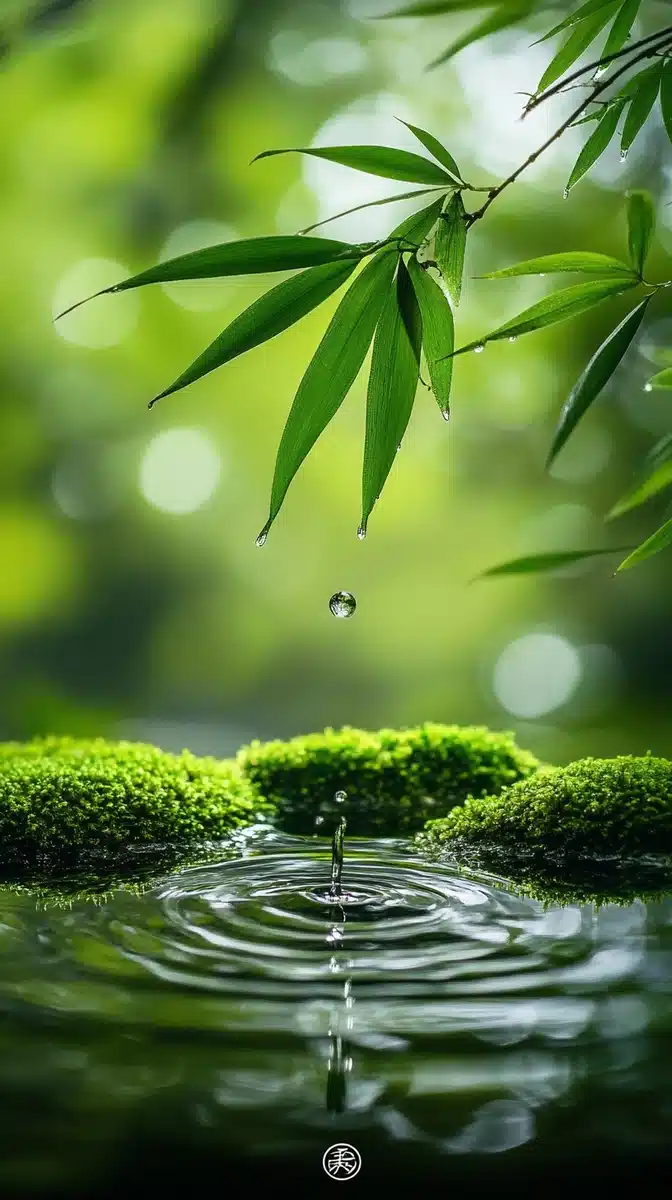 Realistic Bamboo by Waterhole Midjourney提示词