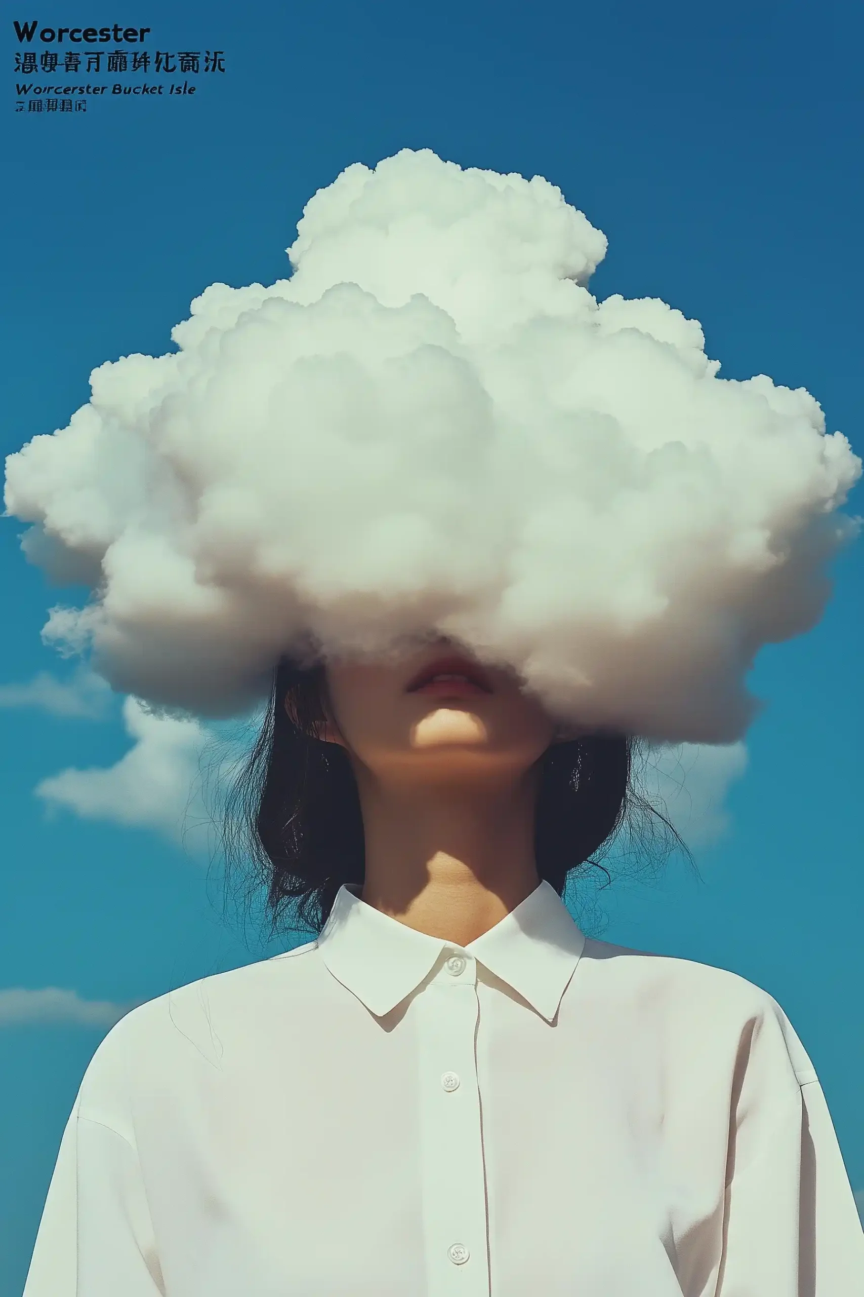 Cloud Design Portraiture Midjourney 提示词生成效果