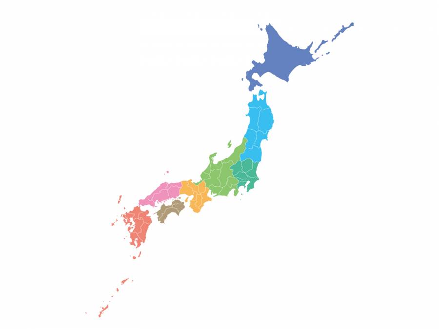日本地图[6]按地区