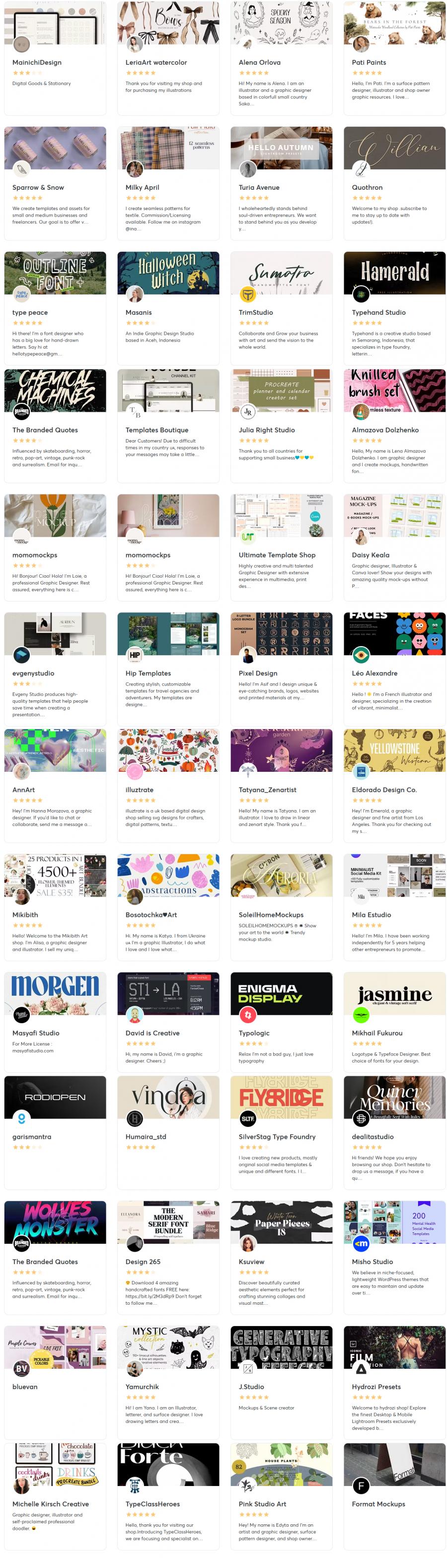 【免费资源】来自CreativeMarket网站的2025年10月份52套免费资源打包下载
