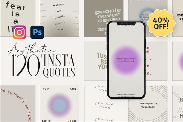 120 Aesthetic Instagram Quotes