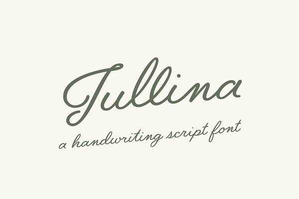 Jullina Handwriting Script Font