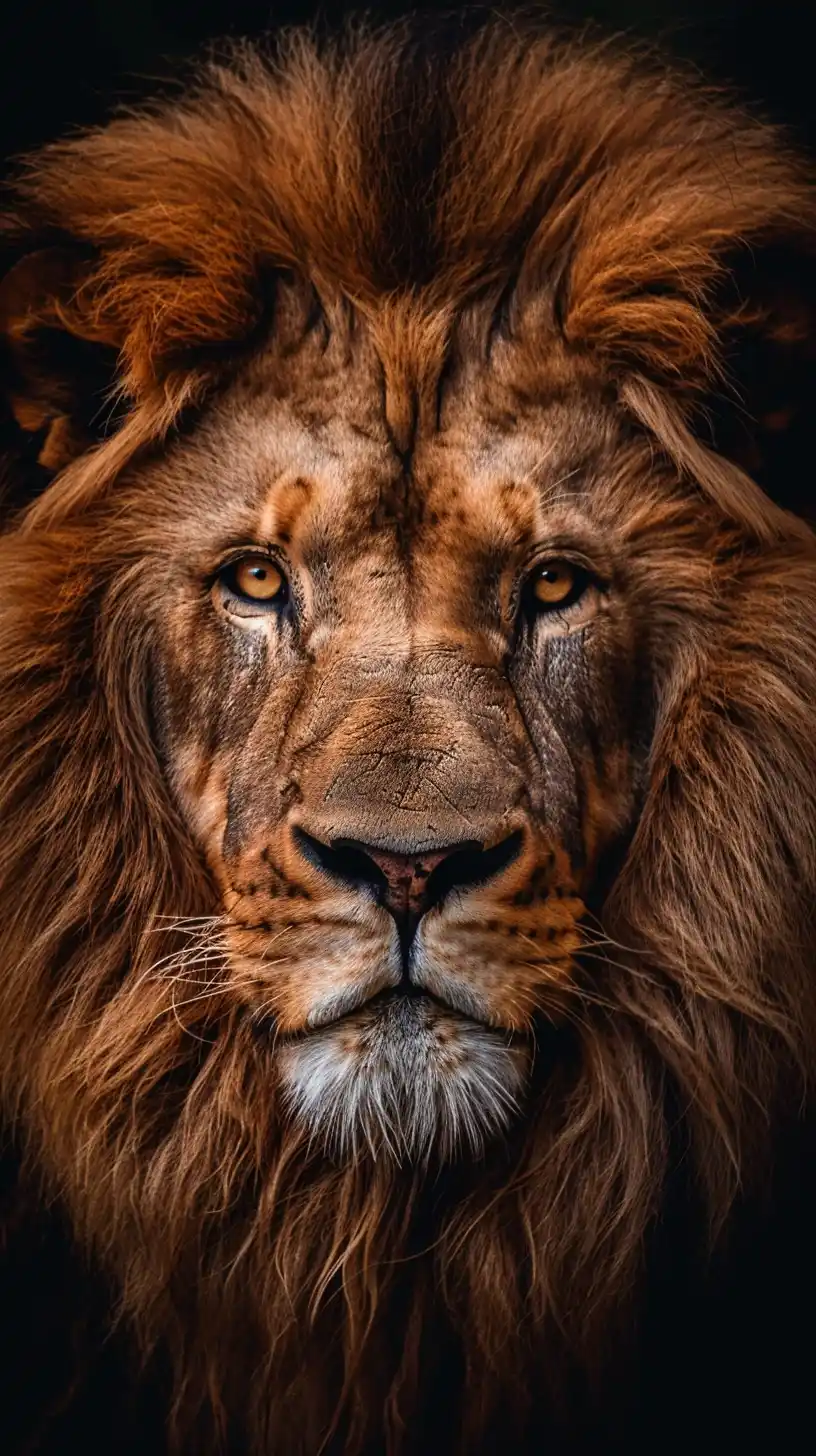 Ultracolour Lion Wallpaper Midjourney提示词