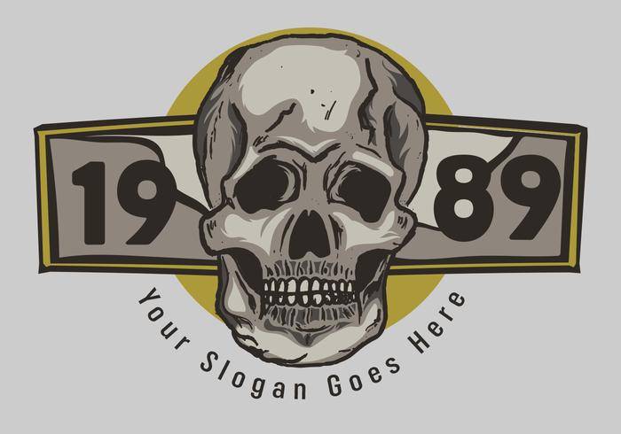 头骨1989向量