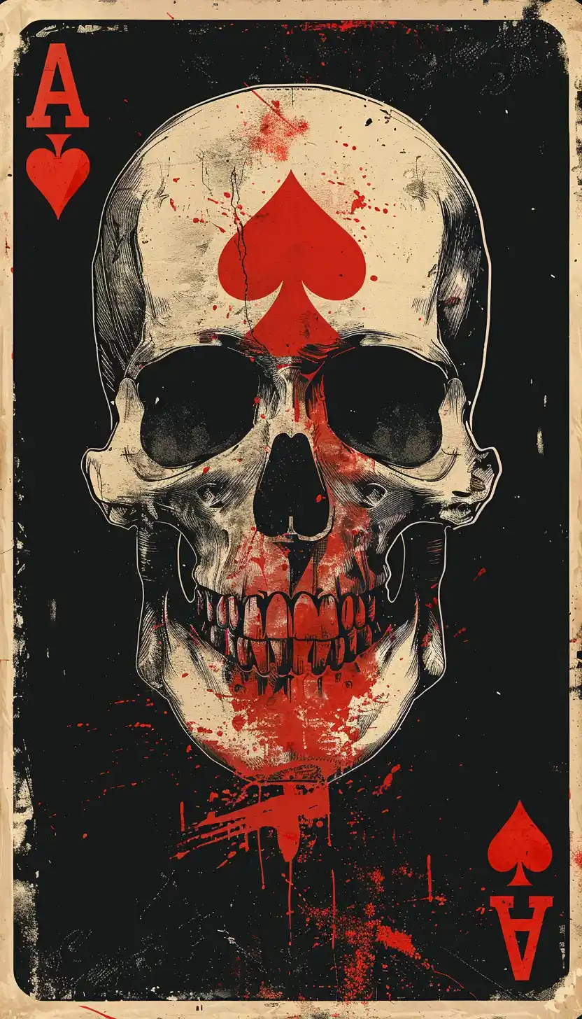 Retro Playing Card Design Midjourney 提示词生成效果