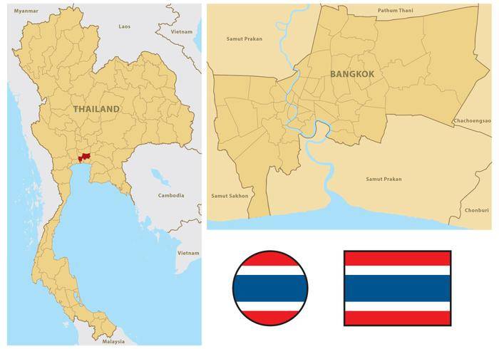 泰国地图