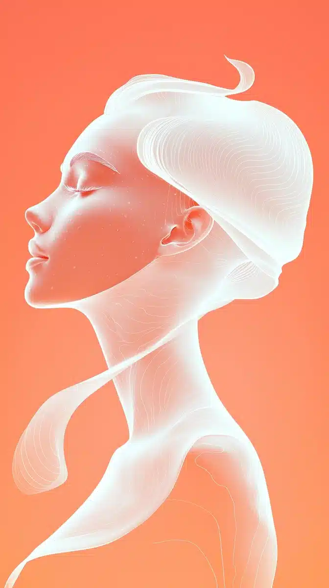 Minimalist Coral Silhouette Design Midjourney提示词