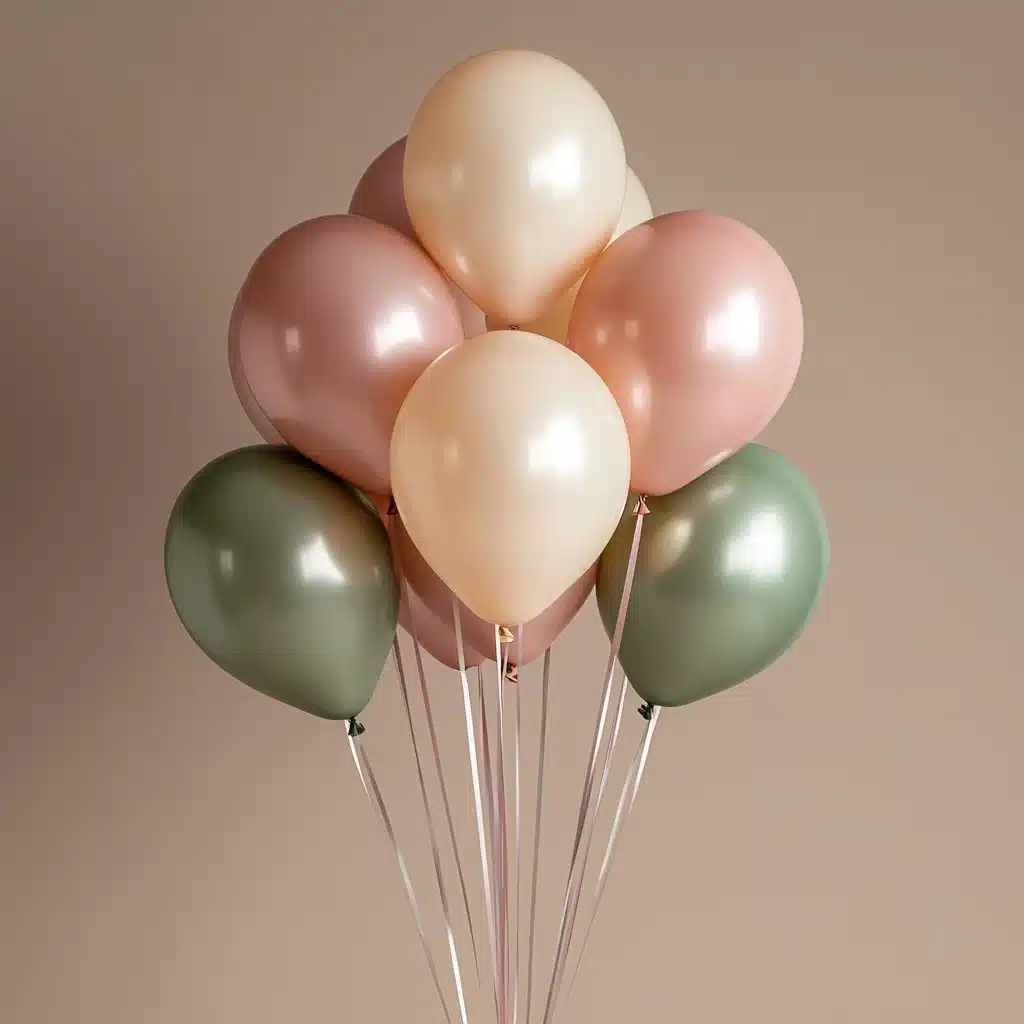 Pastel Balloons in Morandi Midjourney提示词