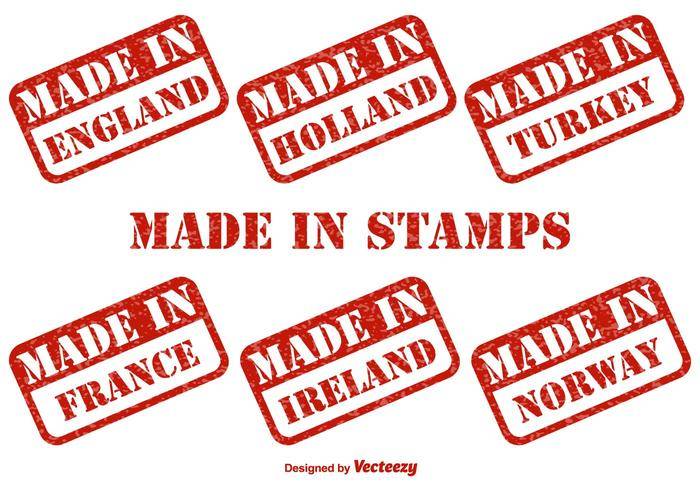 在国家矢量Stempel