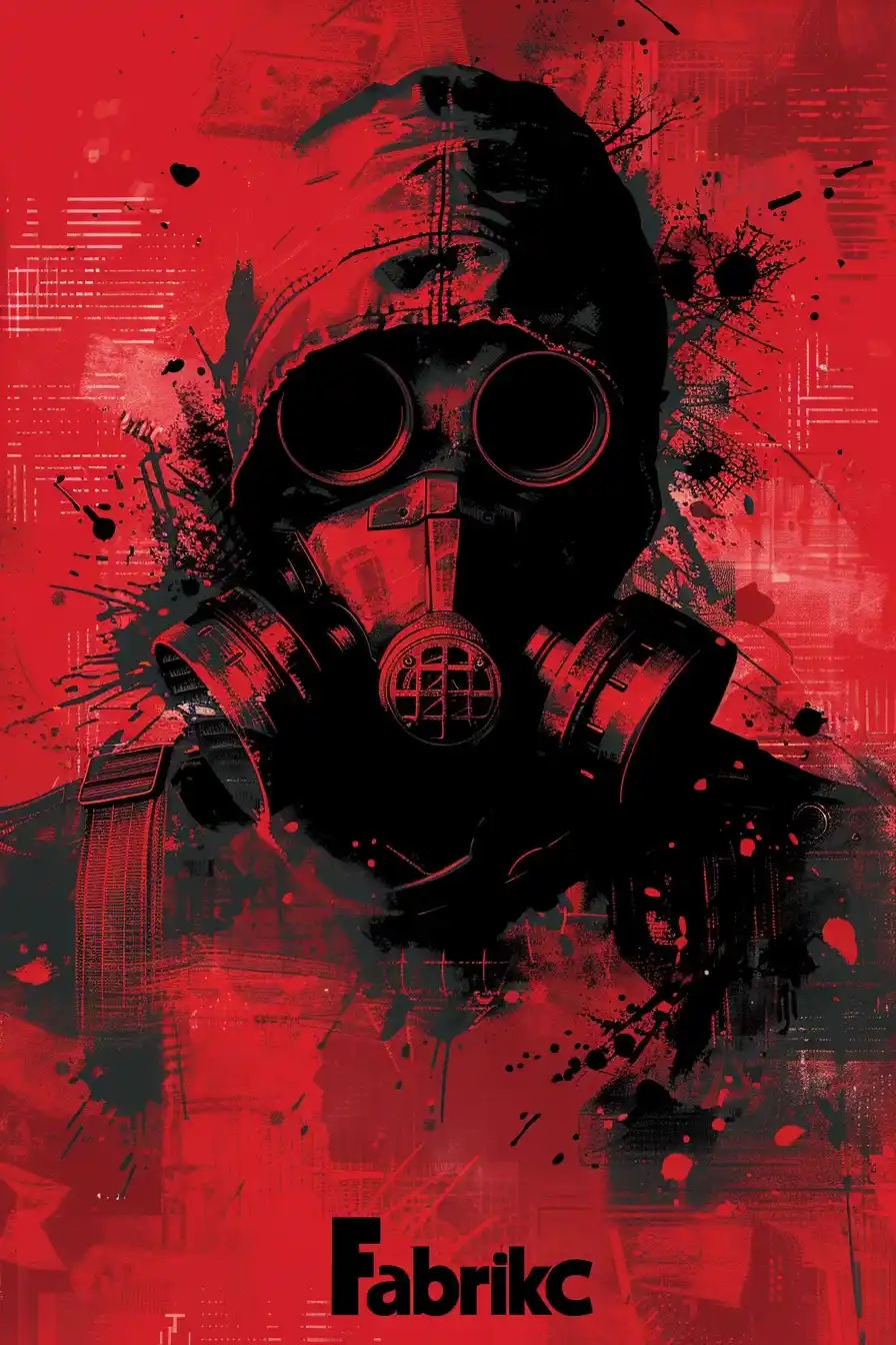 Dystopian Industrial Band Logo Midjourney提示词