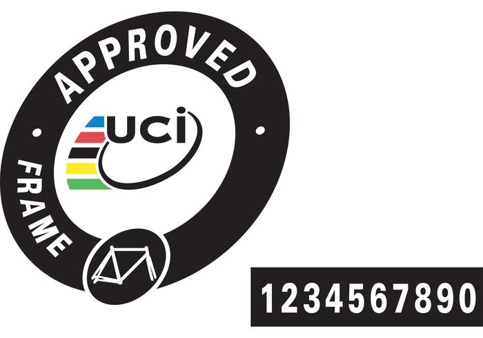 UCI批准的标志！