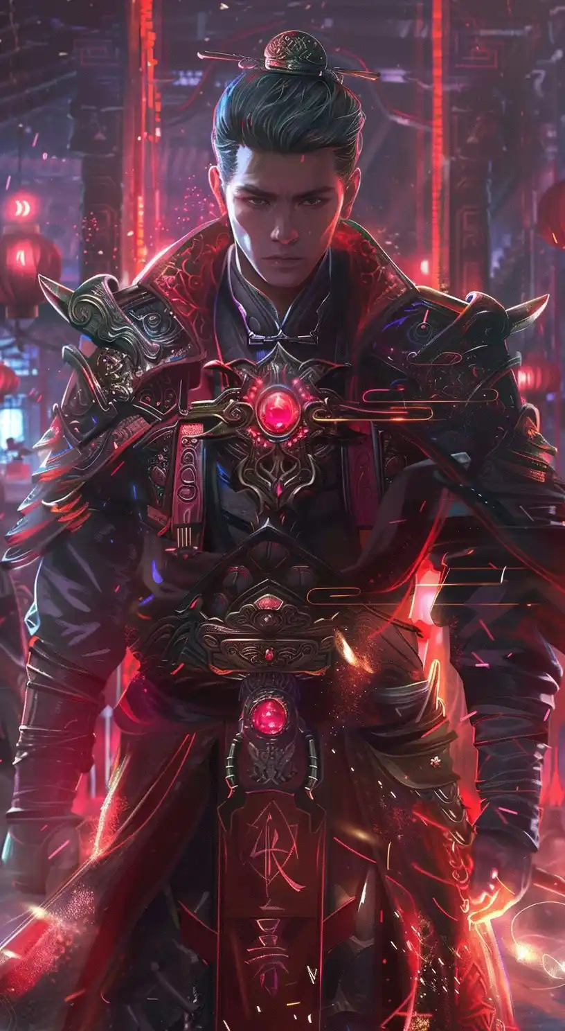 Chinese Earth God Sci-Fi Midjourney 提示词生成效果