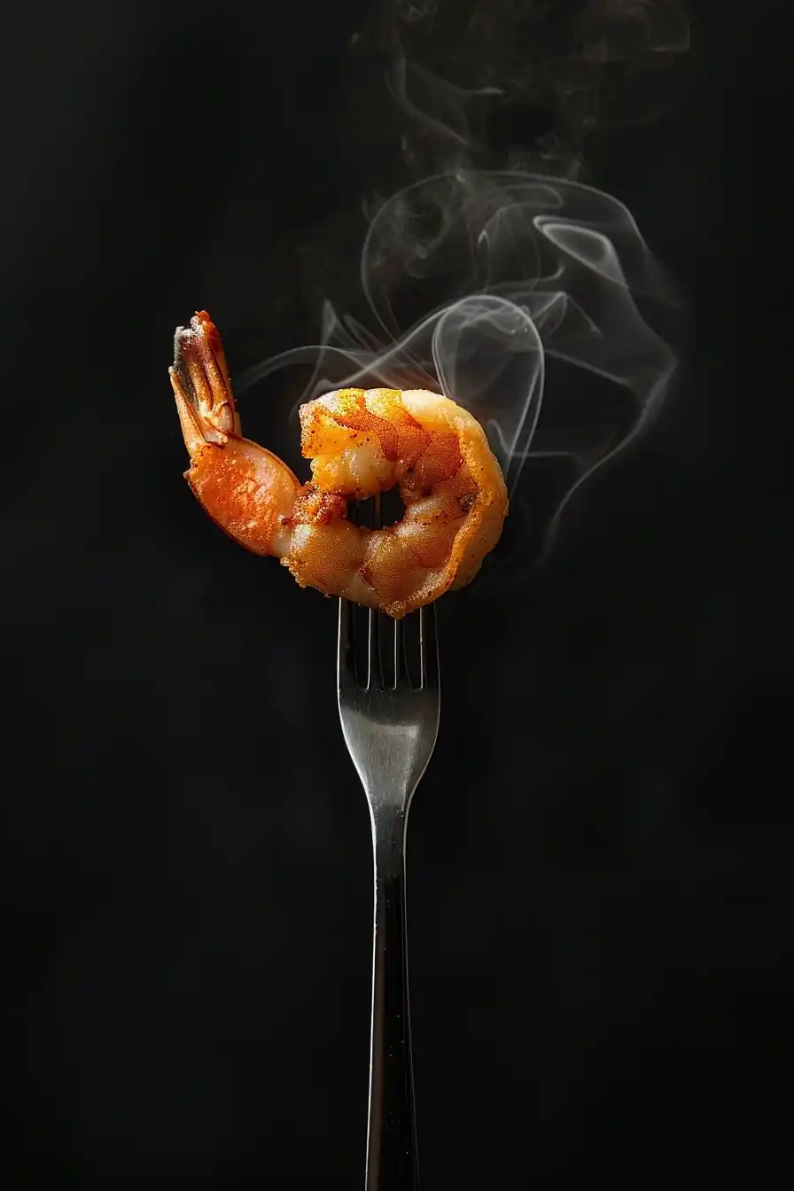 Hyper Realistic Shrimp Fork Midjourney提示词