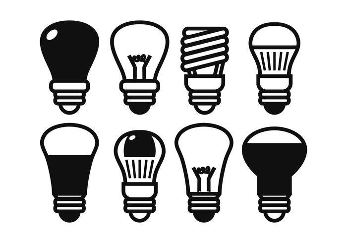 LED灯矢量包