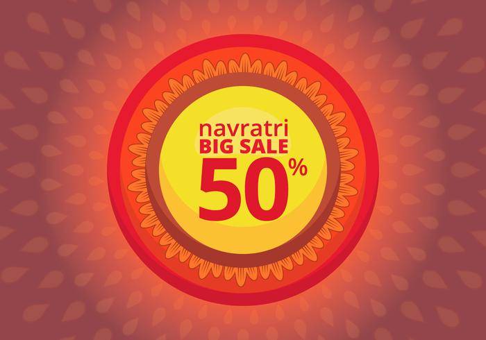 Navratri大销售例证