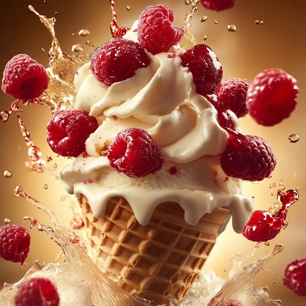 Ultra-Realistic Ice Cream Explosion Midjourney提示词
