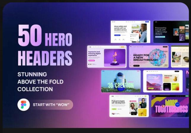 50 Hero Headers