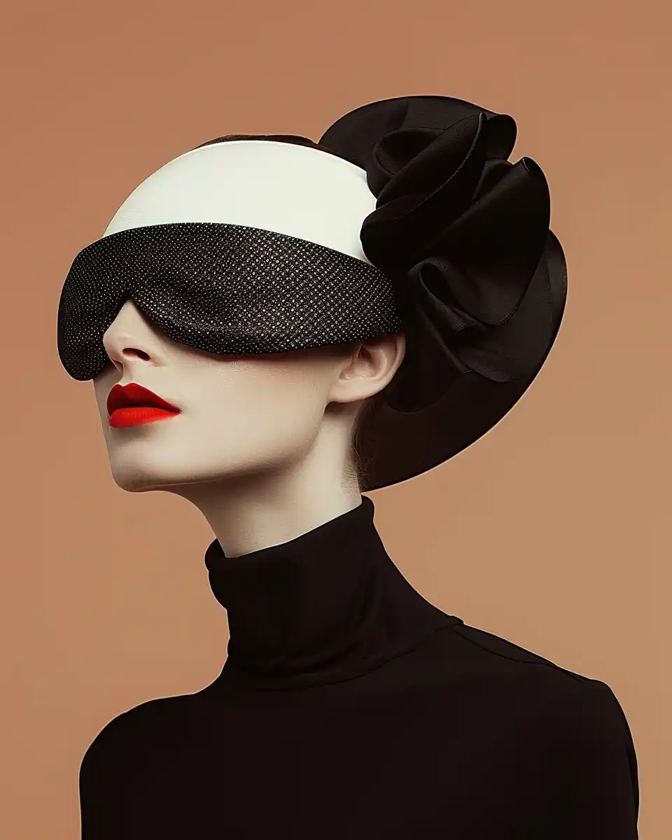Fashion Fusion Silhouette Midjourney提示词