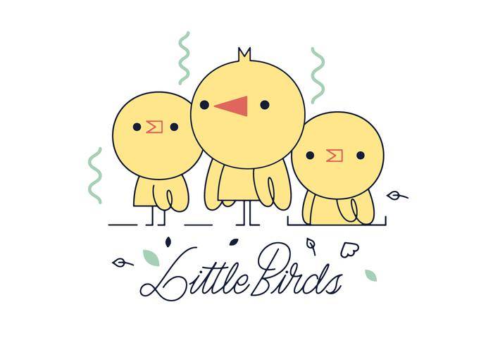 免费的小鸟矢量
