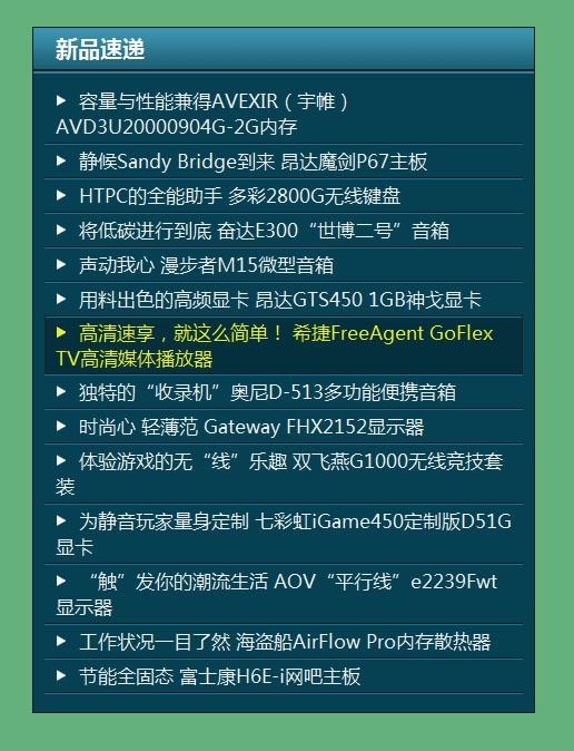 内容显示栏