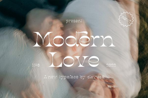 Modern Love Typeface