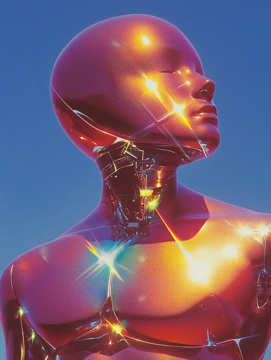 Cyborg Wonders in Chaos Midjourney提示词