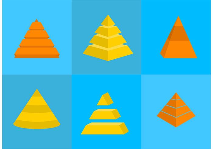 金字塔图矢量图标