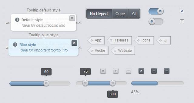Bluefoose HTML CSS3 UI工具包