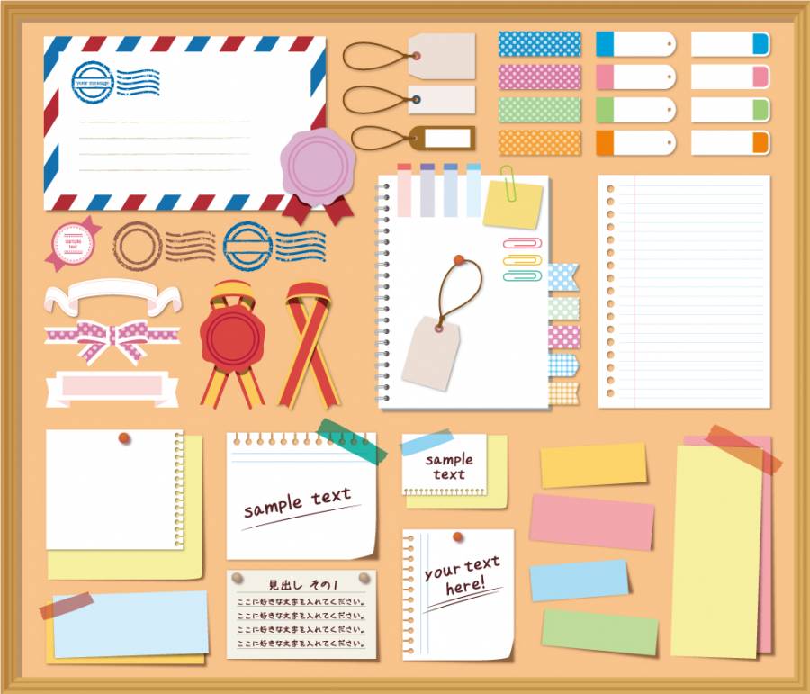 Notes / Notes / Sticky Notes /文具套装