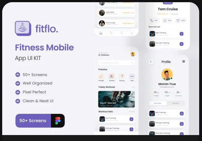 fitflo - Fitness App UI Kit
