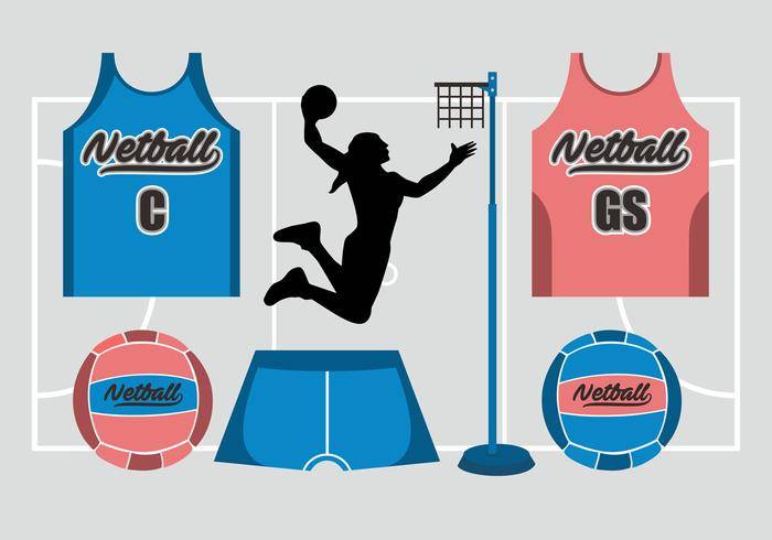 Netball矢量包