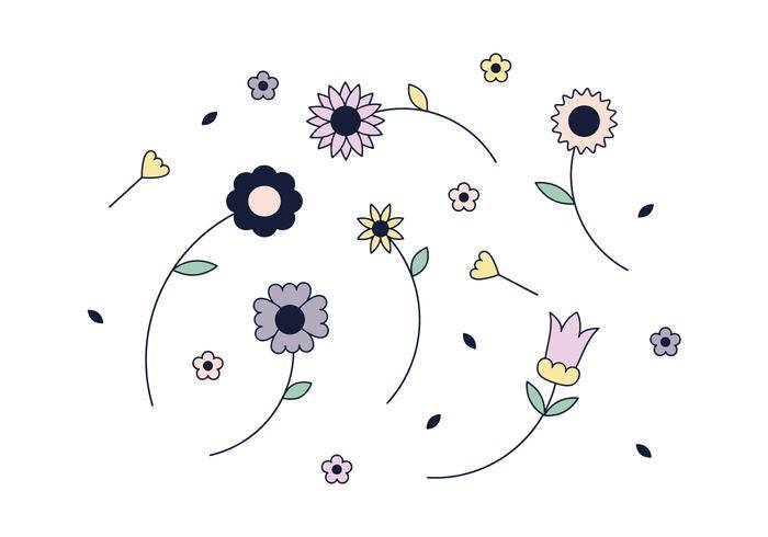 免费鲜花矢量