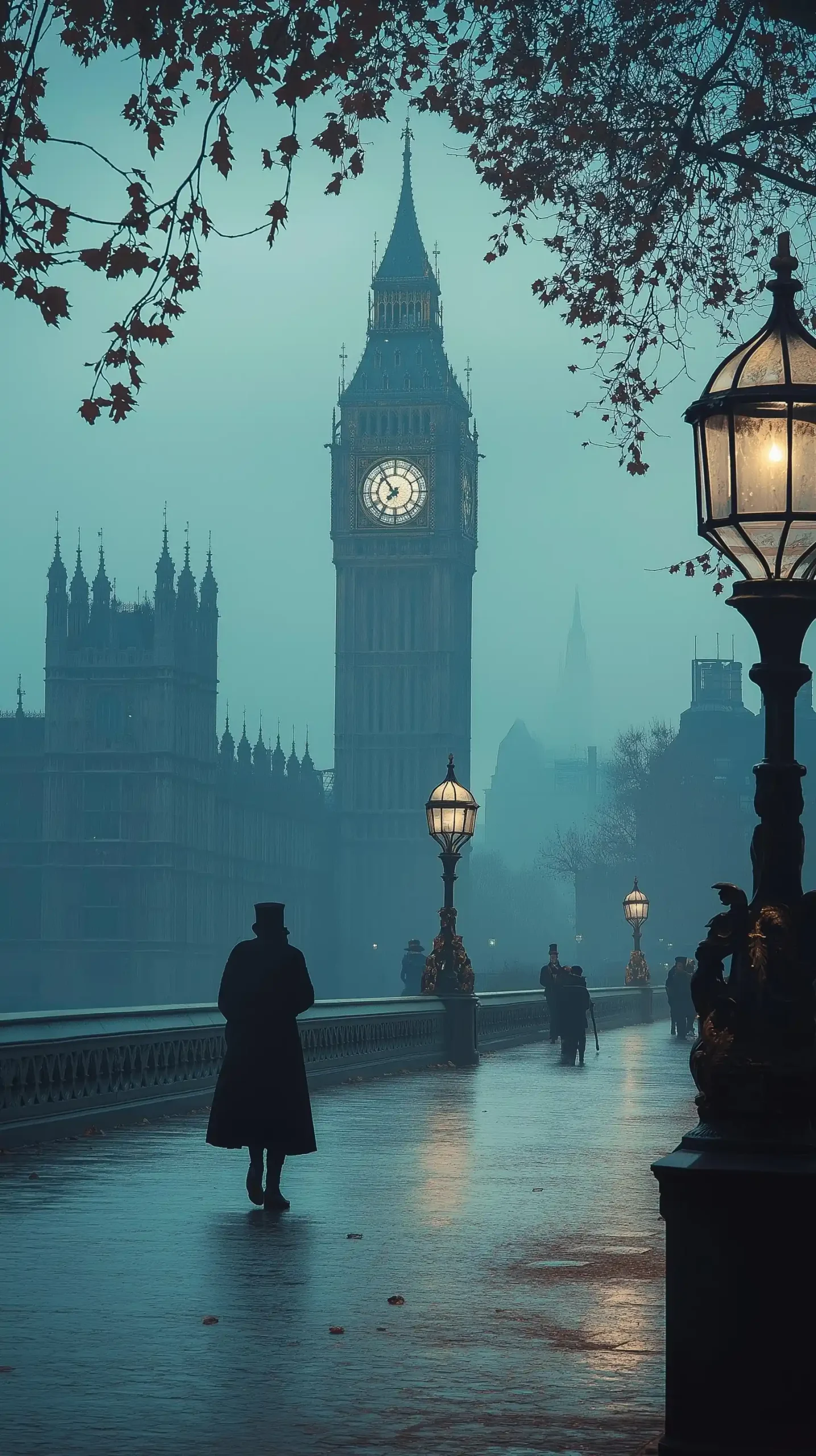 Victorian London Illustration Midjourney提示词
